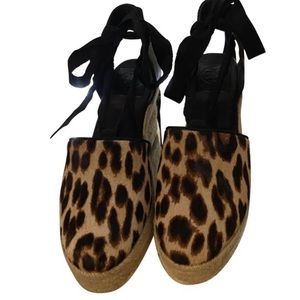 Natural Leopard Elissa Style #39573 Wedges